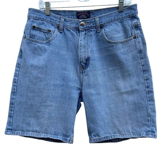 Architect Jean Company Denim Shorts Men's Size 34 Blue Zip Fly Cotton Blend - Picture 1 of 9